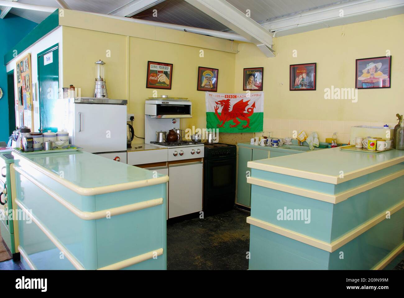 1950`s Museum, Denbigh, North Wales, Stock Photo